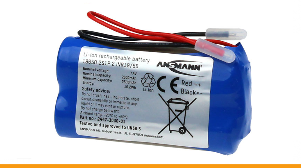 Ansmann Batterie Li-ion rechargeable 18650 3.6V