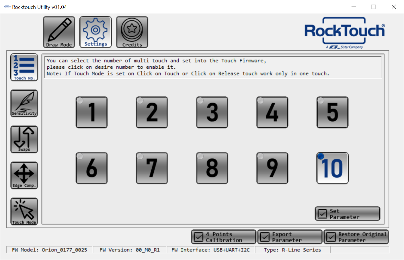Poznaj oprogramowanie dedykowane serii paneli RockTouch serii R-line