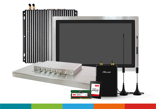 Komputery przemysłowe box, embedded, komputery panelowe, HMI, dyski SSD, moduły RAM, routery, gatewaye, moduły komunikacyjne, LoRaWAN